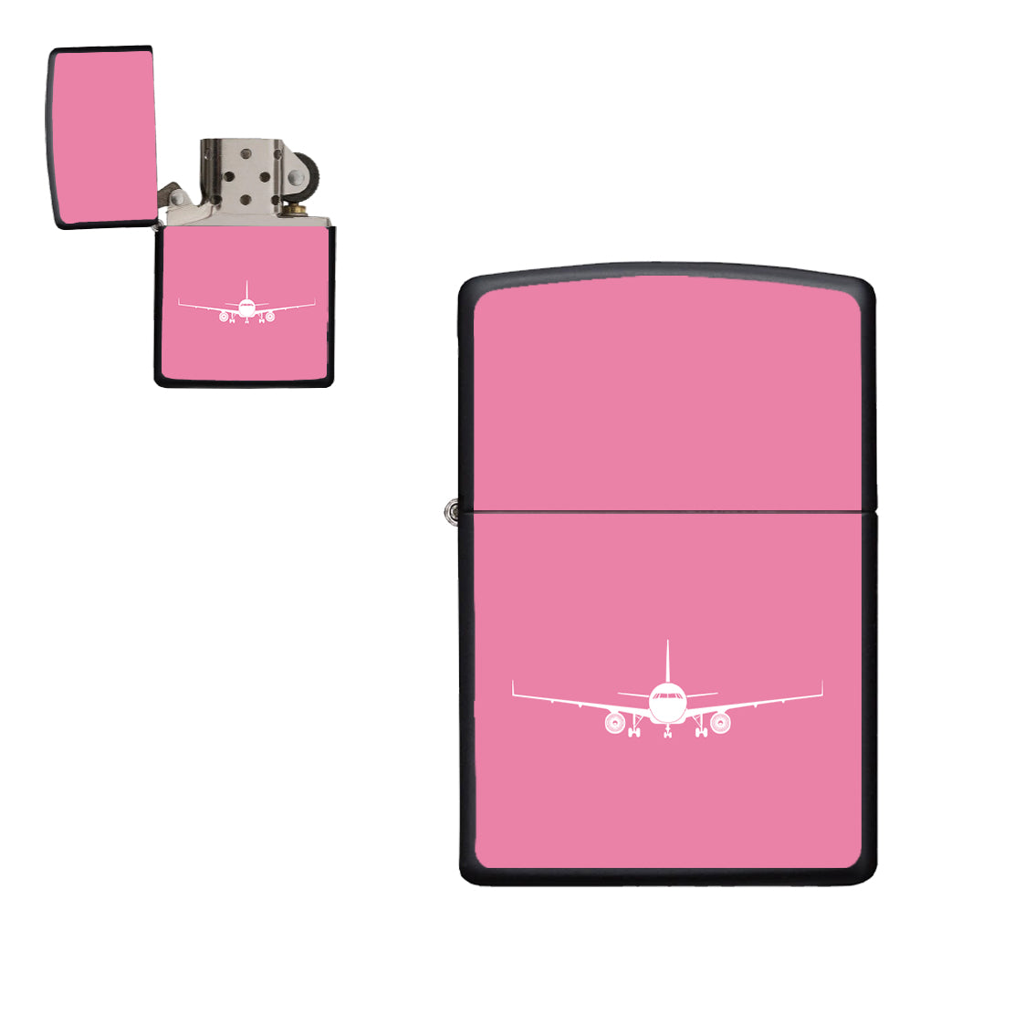 Airbus A320 Silhouette Designed Metal Lighters