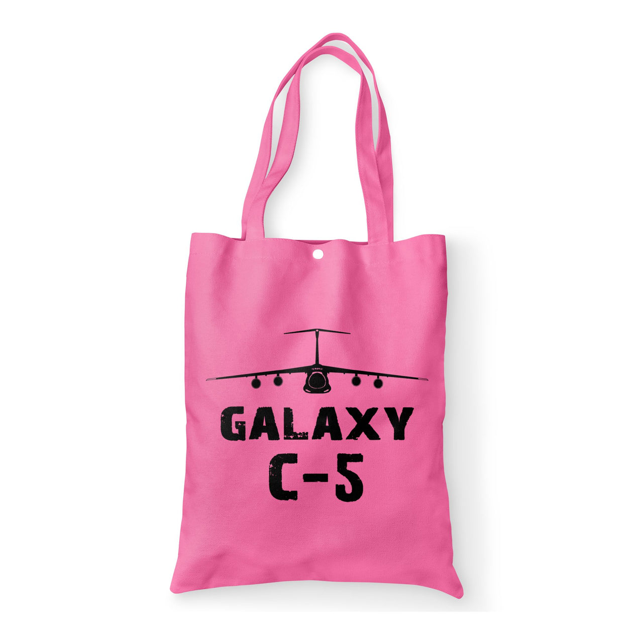 Galaxy C-5 & Plane Designed Tote Bags