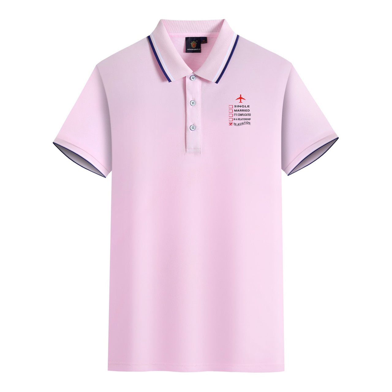 In Aviation Designed Stylish Polo T-Shirts