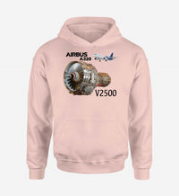 Thumbnail for Airbus A320 & V2500 Engine Designed Hoodies