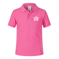 Thumbnail for Airbus A340 & Plane Designed Children Polo T-Shirts