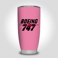 Thumbnail for Amazing Boeing 747 Designed Tumbler Travel Mugs