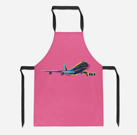 Thumbnail for Multicolor Airplane Designed Kitchen Aprons