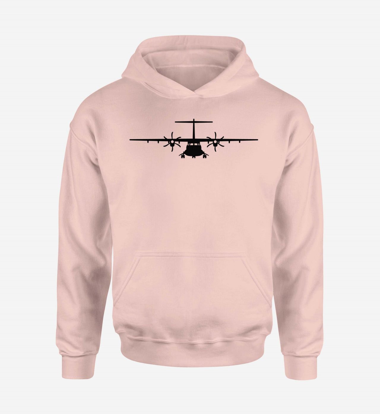 ATR-72 Silhouette Designed Hoodies