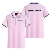 Thumbnail for Antonov & Text Designed Stylish Polo T-Shirts (Double-Side)