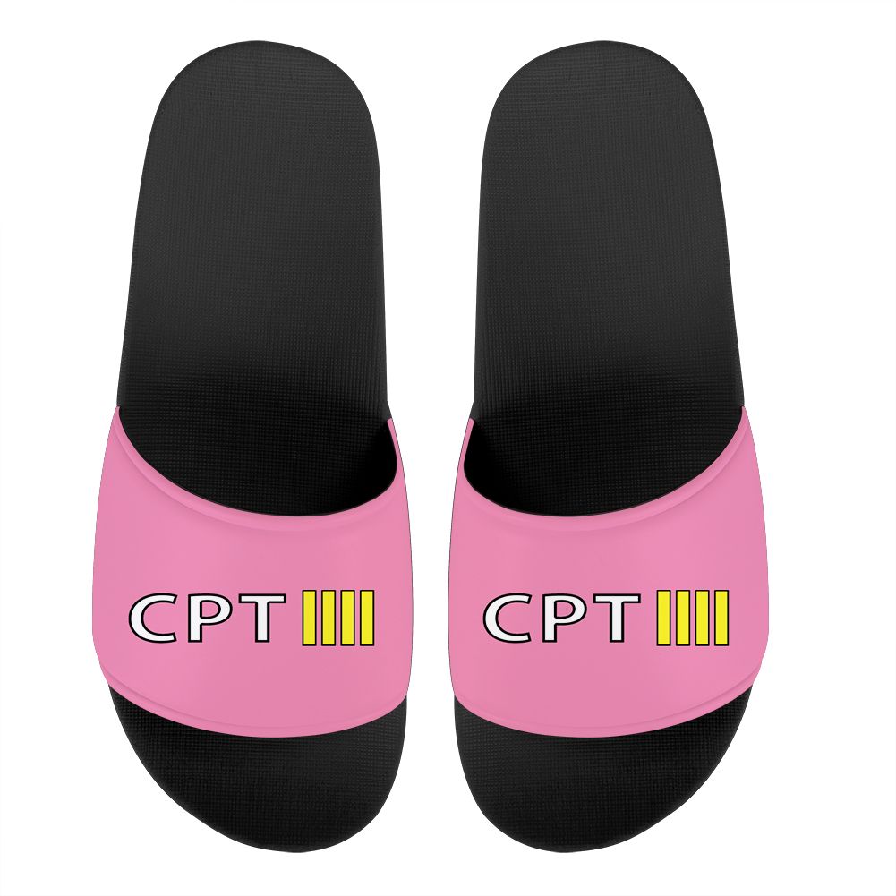 CPT & 4 Lines Designed Sport Slippers
