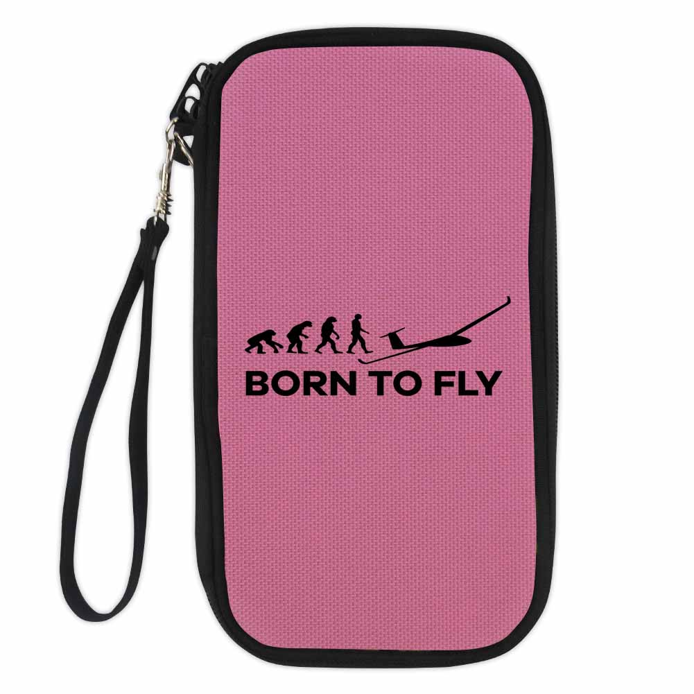 Born To Fly Glider Designed Travel Cases & Wallets