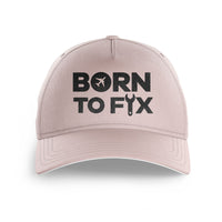 Thumbnail for Born To Fix Airplanes Printed Hats
