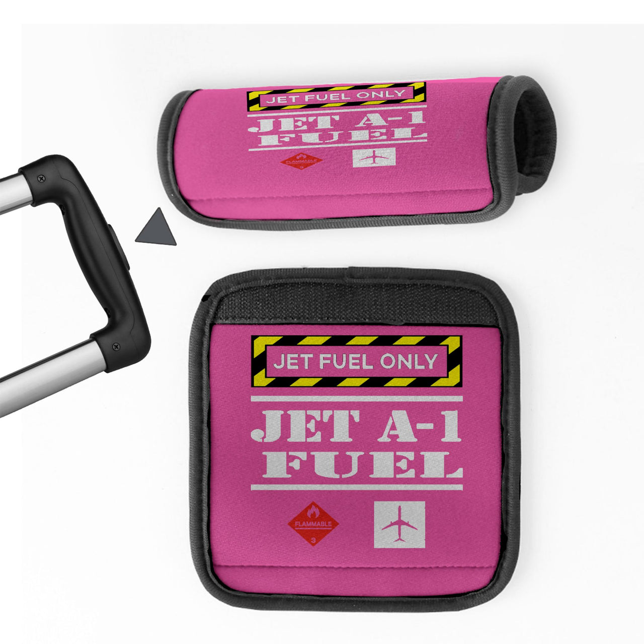 Jet Fuel Only Designed Neoprene Luggage Handle Covers