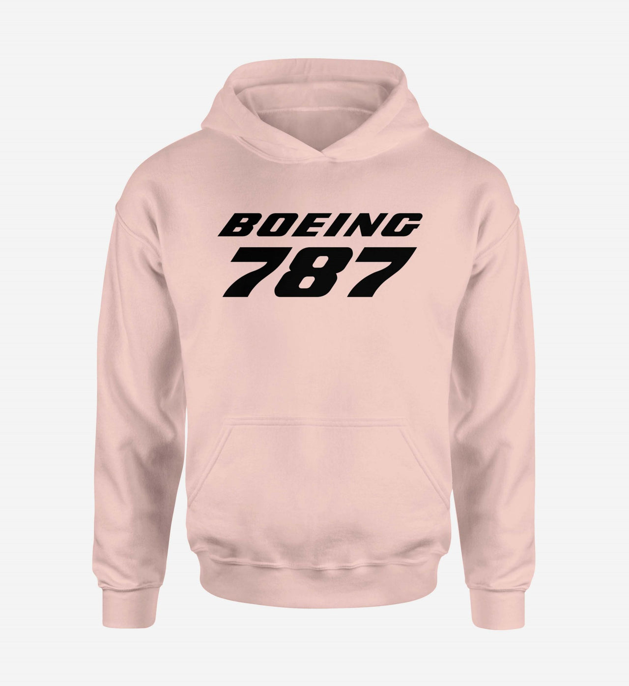 Boeing 787 & Text Designed Hoodies