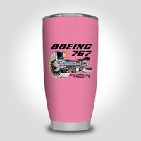 Thumbnail for Boeing 767 Engine (PW4000-94) Designed Tumbler Travel Mugs