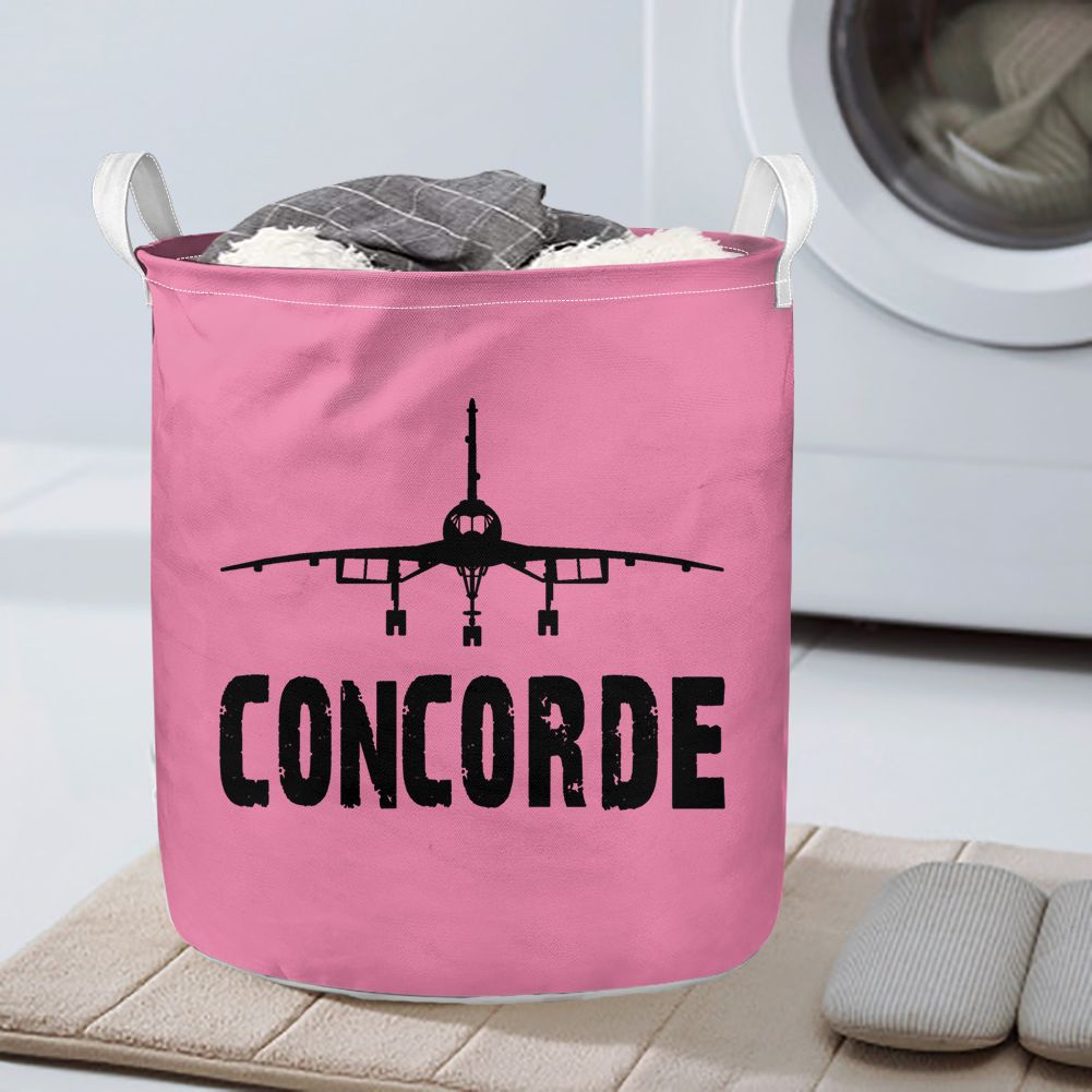 Concorde & Plane Designed Laundry Baskets