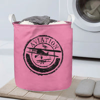 Thumbnail for Aviation Lovers Designed Laundry Baskets