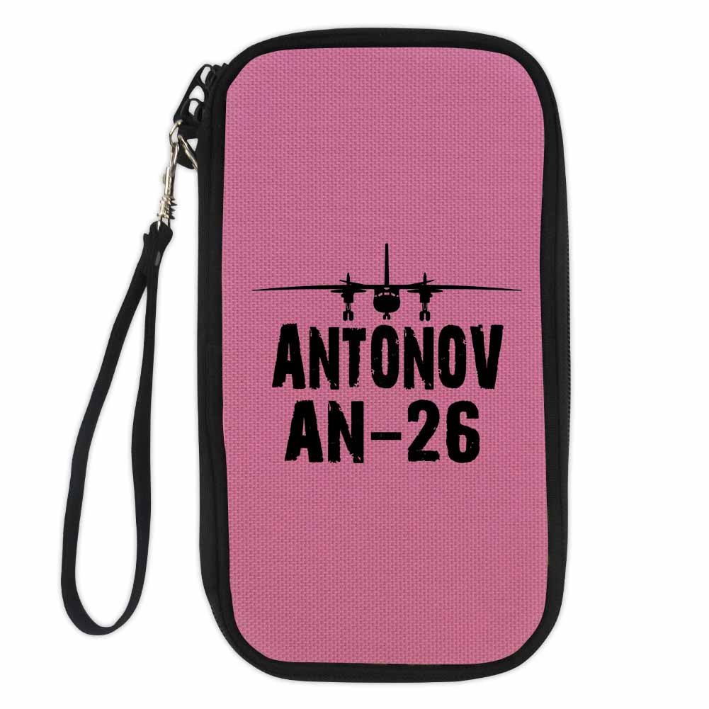 Antonov AN-26 & Plane Designed Travel Cases & Wallets