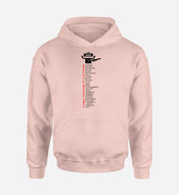 Thumbnail for Aviation Alphabet Designed Hoodies