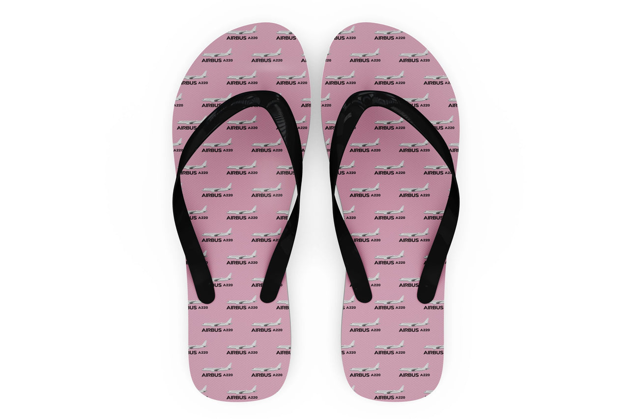 The Airbus A220 Designed Slippers (Flip Flops)