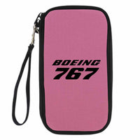 Thumbnail for Boeing 767 & Text Designed Travel Cases & Wallets