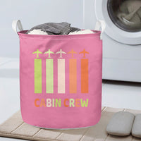 Thumbnail for Colourful Cabin Crew Designed Laundry Baskets