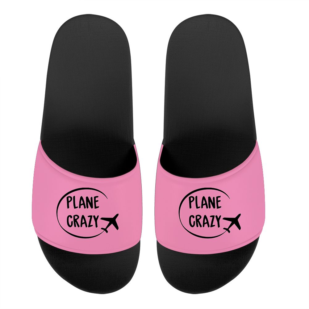 Plane Crazy Designed Sport Slippers