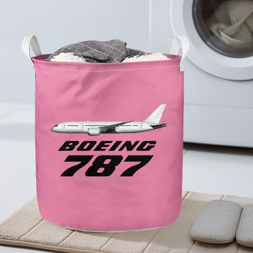 The Boeing 787 Designed Laundry Baskets