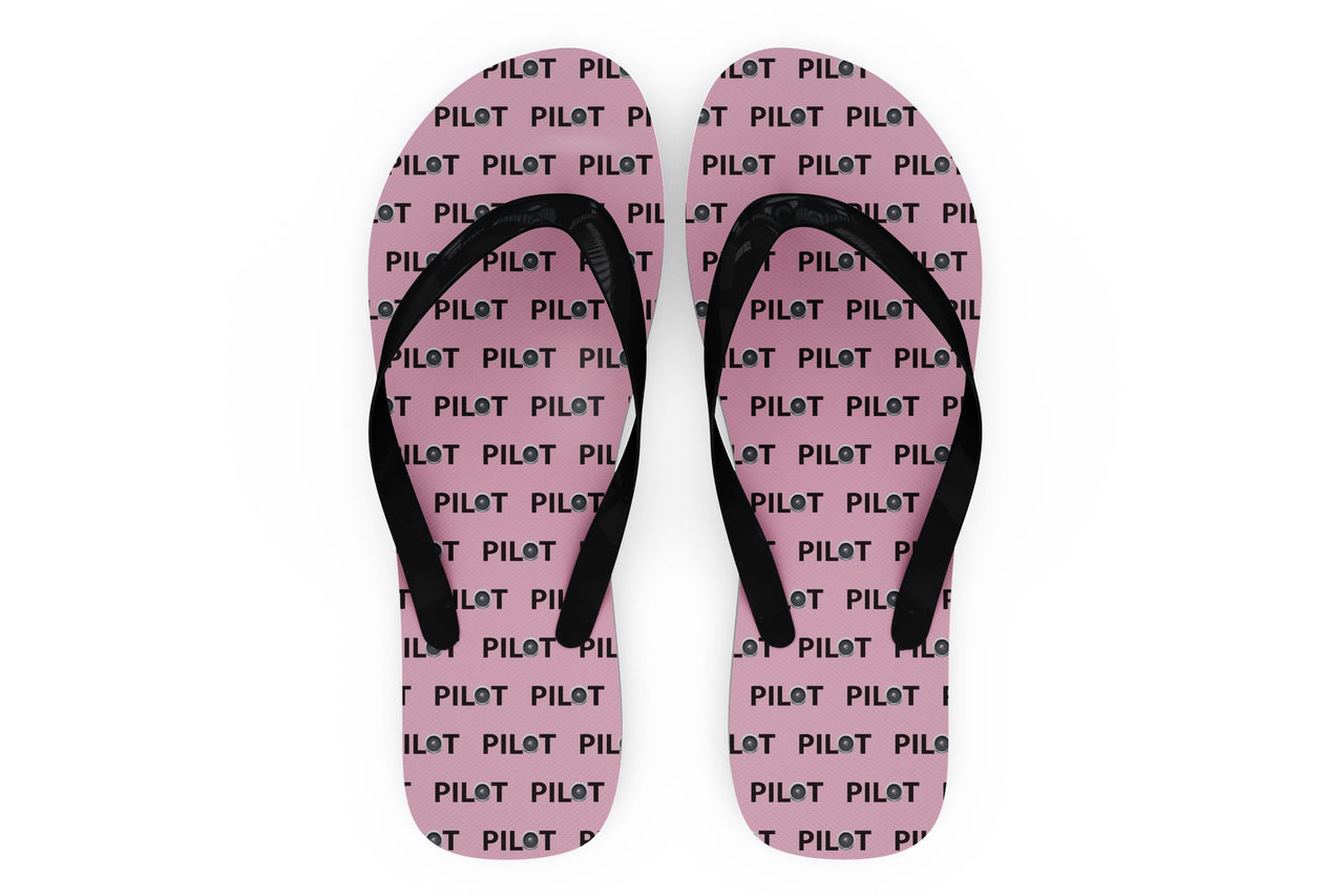 Pilot & Jet Engine Designed Slippers (Flip Flops)