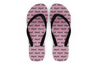 Thumbnail for Pilot & Jet Engine Designed Slippers (Flip Flops)