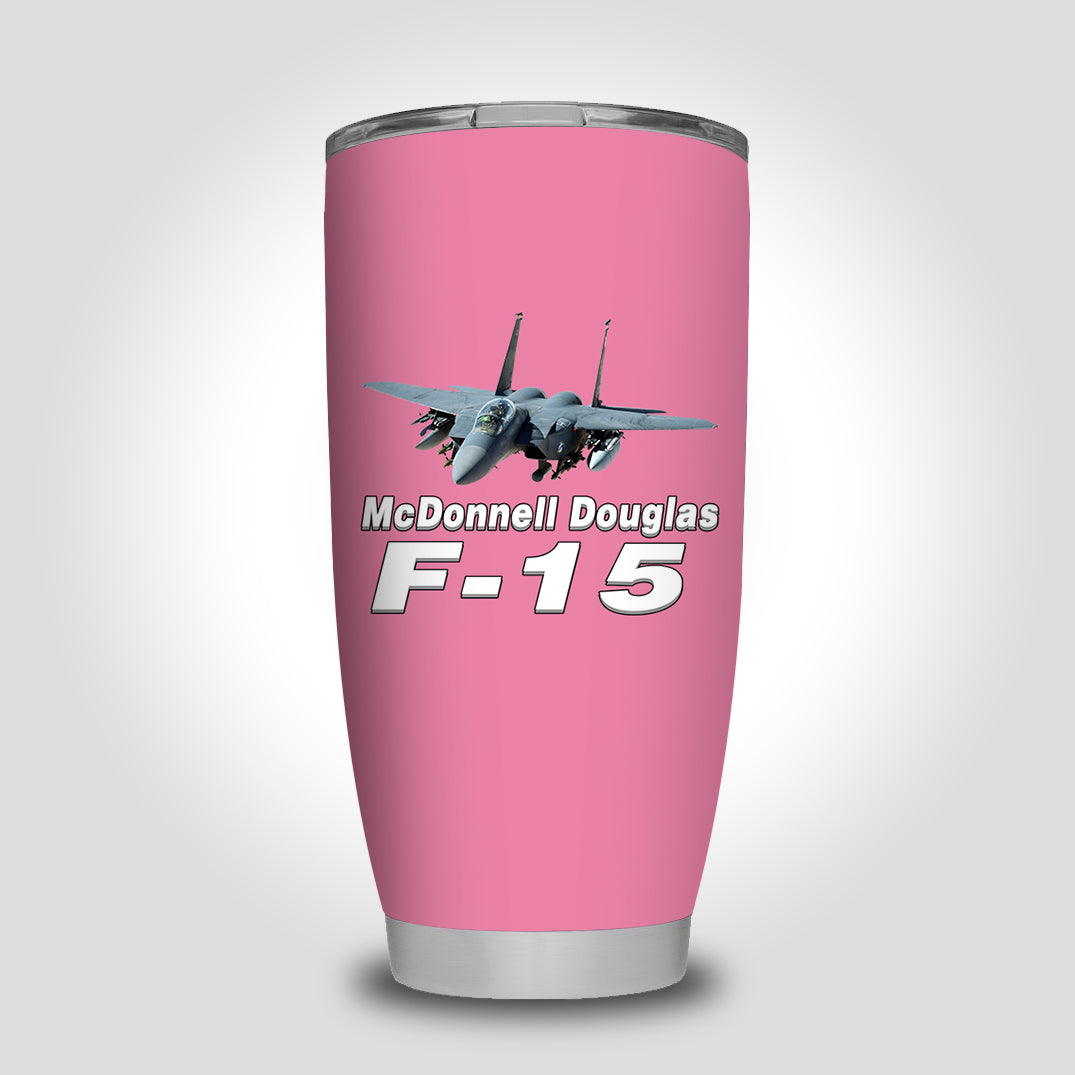 The McDonnell Douglas F15 Designed Tumbler Travel Mugs