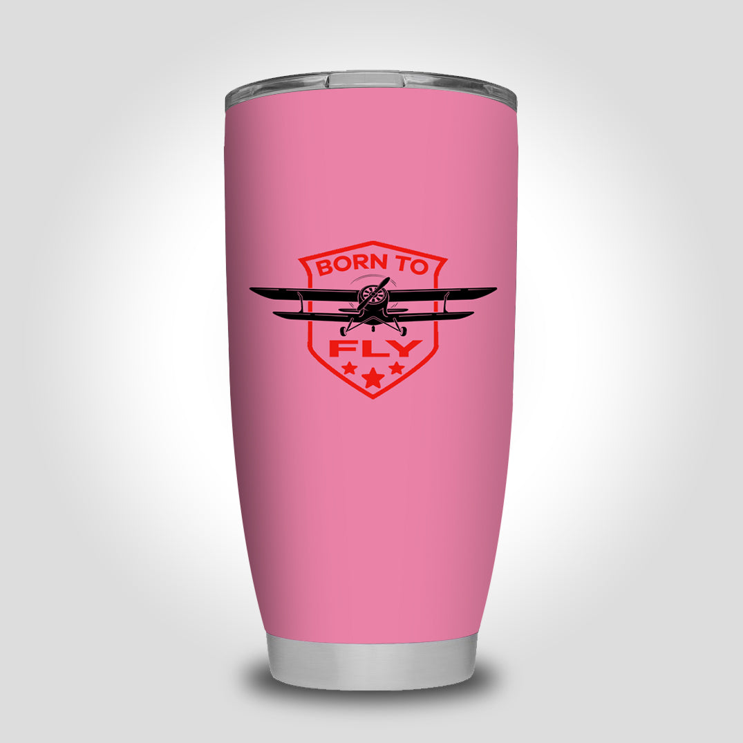 Born To Fly Designed Designed Tumbler Travel Mugs