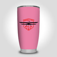 Thumbnail for Born To Fly Designed Designed Tumbler Travel Mugs