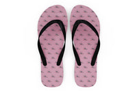Thumbnail for Boeing 747 Queen of the Skies Designed Slippers (Flip Flops)