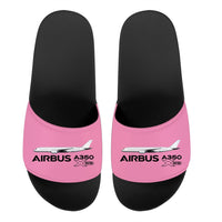 Thumbnail for The Airbus A350 WXB Designed Sport Slippers