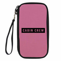 Thumbnail for Cabin Crew Text Designed Travel Cases & Wallets