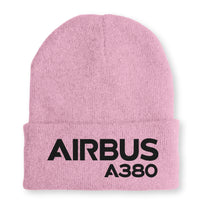 Thumbnail for Airbus A380 & Text Embroidered Beanies
