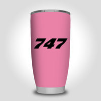 Thumbnail for 747 Flat Text Designed Tumbler Travel Mugs