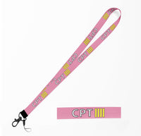 Thumbnail for CPT & 4 Lines Designed Lanyard & ID Holders