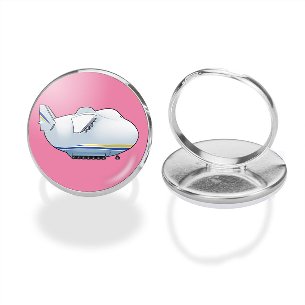 Antonov 225 Side Profile Designed Rings