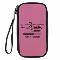 Thumbnail for Pilot In Progress (Helicopter) Designed Travel Cases & Wallets