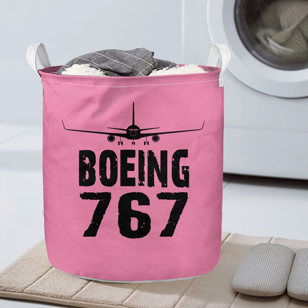 Boeing 767 & Plane Designed Laundry Baskets