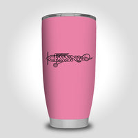 Thumbnail for Special Cessna Text Designed Tumbler Travel Mugs