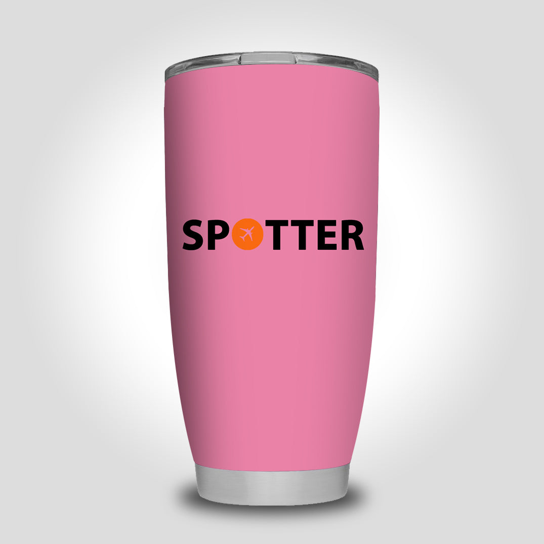 Spotter Designed Tumbler Travel Mugs