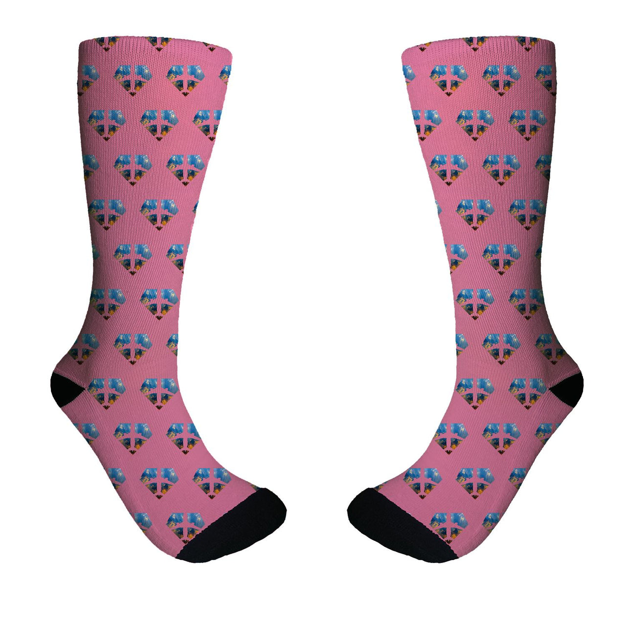 Supermen of The Skies (Sunrise) Designed Socks