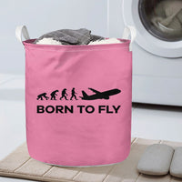 Thumbnail for Born To Fly Designed Laundry Baskets