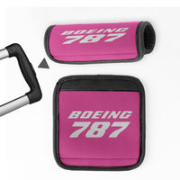 Thumbnail for Boeing 787 & Text Designed Neoprene Luggage Handle Covers