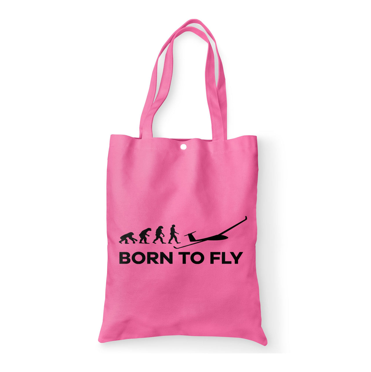 Born To Fly Glider Designed Tote Bags