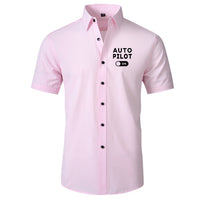 Thumbnail for Auto Pilot ON Designed Short Sleeve Shirts