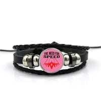 Thumbnail for The Need For Speed Designed Leather Bracelets