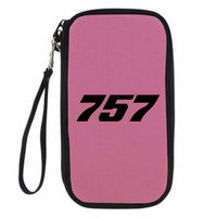 Thumbnail for 757 Flat Text Designed Travel Cases & Wallets