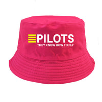 Thumbnail for Pilots They Know How To Fly Designed Summer & Stylish Hats