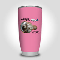 Thumbnail for Airbus A320 & V2500 Engine Designed Tumbler Travel Mugs
