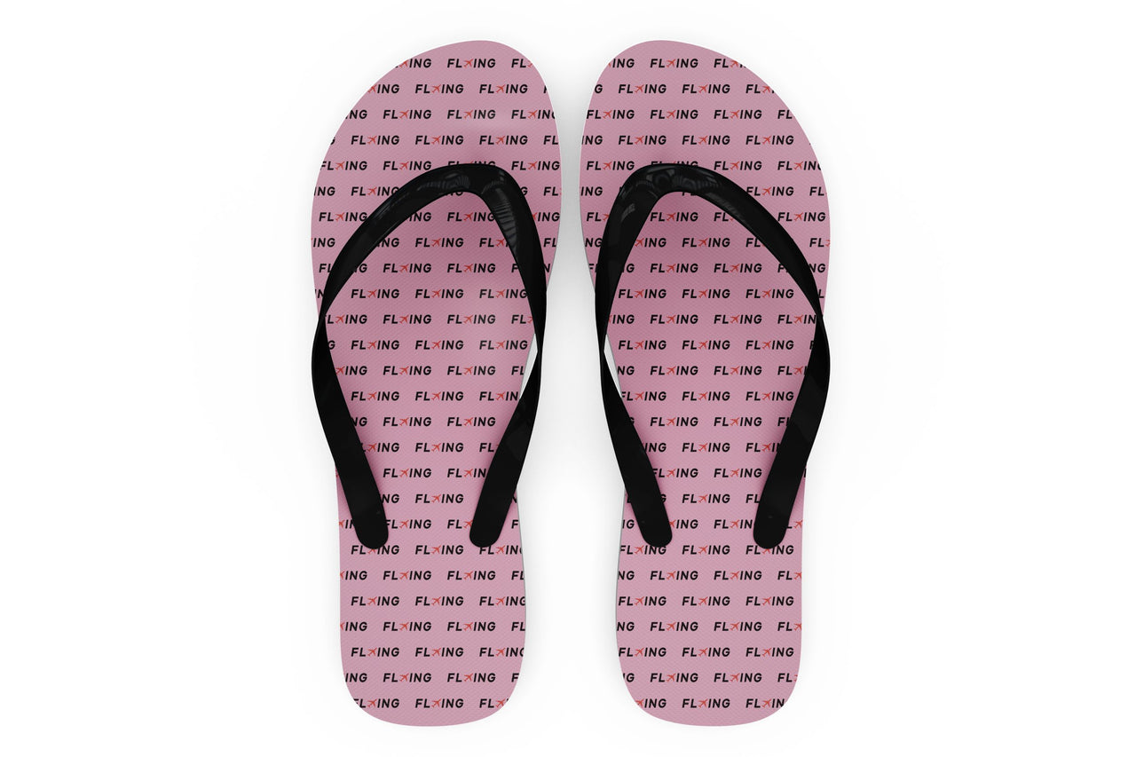 Flying Designed Slippers (Flip Flops)